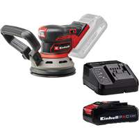 Ponceuse orbitale al&eacute;atoire avec batterie 2,5 Ah PXC et ensemble de d&eacute;part de chargeur, papier sabl&eacute; 5", 18 V, 6000 - 24000 OPM Trail Hammer and Bolt