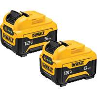 Max* Battery Packs, Lithium-Ion, 12 V, 5 Ah Trail Hammer and Bolt