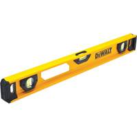 Premium Level, I-Beam, 2' L, Aluminum, 3 Trail Hammer and Bolt
