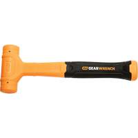 Dead Blow Hammer, 18 oz., Smooth Grip, 11-1/5" L Trail Hammer and Bolt
