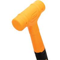 Dead Blow Hammer, 18 oz., Smooth Grip, 11-1/5" L Trail Hammer and Bolt