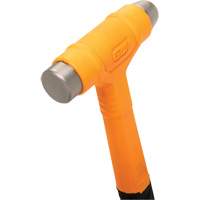 Dead Blow Ball Pein Hammer, 16 oz., Smooth Grip, 12-2/5" L Trail Hammer and Bolt