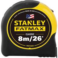 FATMAX&reg; Tape Measure, 1-1/4" x 26'/8 m, Imperial & Metric Graduations Trail Hammer and Bolt