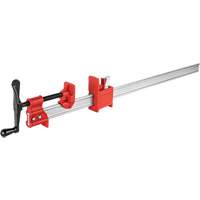 Serre-joint &agrave; barre d'acier &agrave; profil en I robuste, 36" (914,4 mm) capacit&eacute;, 2" (50,8 mm) profondeur Trail Hammer and Bolt