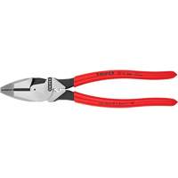 High Leverage Lineman's Pliers New England with Fish Tape Puller & Crimper Trail Hammer and Bolt