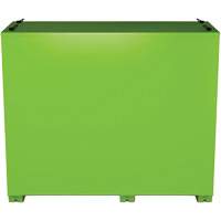 Armoire ventil&eacute;e pour le rangement d'&eacute;PI sur place, Acier, Vert lime haute visibilit&eacute; Trail Hammer and Bolt