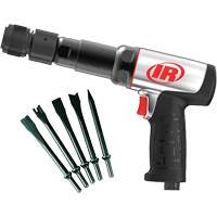 Heavy-Duty Air Hammer with Chisels, 21.8 CFM, 1/4" NPT, 2600 BPM, 3/4" x 3-3/4" (0.0mm x 0.0mm) Trail Hammer and Bolt