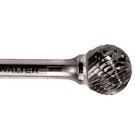Fraise rotative &agrave; bout sph&eacute;rique &agrave; deux tranchants, SD-5, 1/2" dia., 1/4" Tige, 7/16" Prof. de la coupe Trail Hammer and Bolt