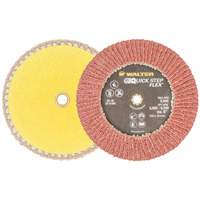 Disque &agrave; lamelles QUICK-STEP FLEX, 6" x Type 29, Grain 40, Oxyde d'aluminium Trail Hammer and Bolt