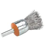 Brosses mont&eacute;es &agrave; fils cr&ecirc;p&eacute;s, 1/2", Fils 0,02", Tige 1/4" Trail Hammer and Bolt