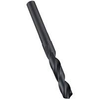 Reduced Parallel Shank Drill Bit, High Speed Steel, 21/32", 6" L, 3-1/8" Flute, 118° Point Angle Trail Hammer and Bolt