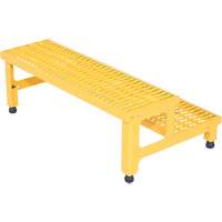 Adjustable Step-Mate Stand, 2 Step(s), 36-3/16" W x 22-7/8" L x 15-1/4" H, 500 lbs. Capacity Trail Hammer and Bolt