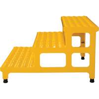 Adjustable Step-Mate Stand, 3 Step(s), 36-3/16" W x 33-7/8" L x 22-1/4" H, 500 lbs. Capacity Trail Hammer and Bolt