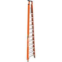 Safespace Platform Step Ladder, 12', 300 lbs. Cap. Trail Hammer and Bolt