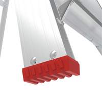 Step Ladder, 6', Aluminum, 200 lbs. Capacity, Type 3 Trail Hammer and Bolt