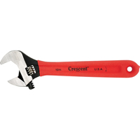 Cl&eacute;s &agrave; molette Crescent, 8" lo, la max. 1-1/8", Noir Trail Hammer and Bolt