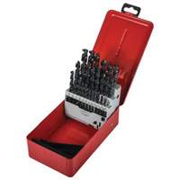 Jeu de forets courts, 29 morceaux, Acier rapide Trail Hammer and Bolt