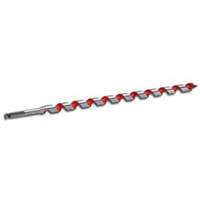Ship Auger Drill Bit, 7/8" Diameter, 15" Flute, 7/16" Hex Shank Trail Hammer and Bolt