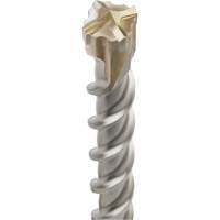 MX4 4-Cutter SDS-Plus Rotary Hammer Drill Bit, 1", SDS-Plus Shank, Carbide Trail Hammer and Bolt