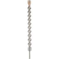 MX4 4-Cutter SDS-Plus Rotary Hammer Drill Bit, 1-1/8", SDS-Plus Shank, Carbide Trail Hammer and Bolt