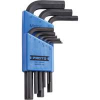Short-Arm Hex Key Set, 9 Pcs., Metric Trail Hammer and Bolt