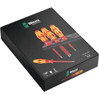 Insulated Screwdriver Set, 1000 V, 6 Pcs Trail Hammer and Bolt
