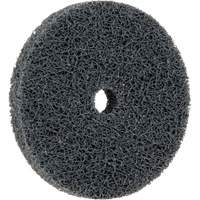 Meule homog&egrave;ne &agrave; faible densit&eacute; de s&eacute;rie 500 Standard Abrasives, 2" x 1/4", Arbre de 1/4", Grain de Fin, Carbure de silicium Trail Hammer and Bolt