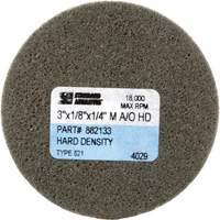Disque unitaris&eacute; Standard Abrasives, 3" x 1/8", Arbre de 1/4", Grain de Moyen, Oxyde d'aluminium Trail Hammer and Bolt
