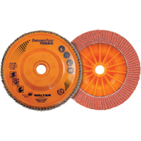 Disque &agrave; lamelles Turbo Enduro-Flex, 4-1/2" x 5/8"-11, Type 27S, Grain 36/60, C&eacute;ramique Trail Hammer and Bolt