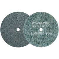 QUICK-STEP BLENDEX Surface Conditioning Disc, 5" Dia., Fine Grit, Aluminum Oxide Trail Hammer and Bolt
