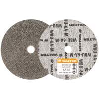 Blendex U Finishing Wheel, 3" Dia., 6AM Grit, Silicon Carbide Trail Hammer and Bolt