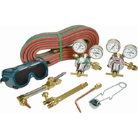 Ensemble de soudage au gaz Uniweld All American, Coupe jusqu'&agrave; 1/2" Trail Hammer and Bolt