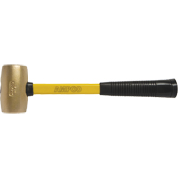 Mallet, 4 lbs. Head Weight, 15" L Trail Hammer and Bolt
