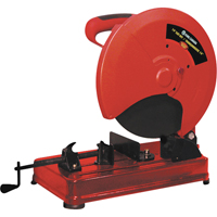 Performance Plus Chop Saw, 14", 3750 No Load RPM, 120 V, 15 A Trail Hammer and Bolt
