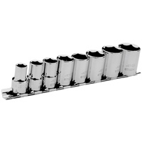 Jeu de douilles SAE, 8 Mcx, Prise de 3/8" Trail Hammer and Bolt