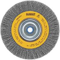 Brosse &agrave; fils torsad&eacute;s d&eacute;tabli, 6" dia., Fils 0,014", Arbre 5/8" - 1/2" Trail Hammer and Bolt