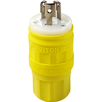 Dispositif verrouillable de qualit&eacute; industrielle, Plastique, 15 A, 125 V, L5-15P Trail Hammer and Bolt