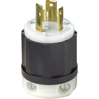 Dispositif verrouillable de qualit&eacute; industrielle, Nylon, 30 A, 125 V, L5-30P Trail Hammer and Bolt