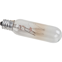BULB INCAN. T6 CLEAR CAN;DELABRA 15W 145V 1/PACK Trail Hammer and Bolt