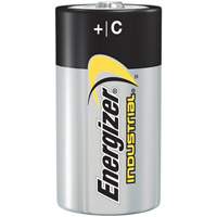 Alkaline Industrial Batteries, C, 1.5 V Trail Hammer and Bolt