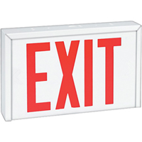 Enseignes sortie Stella - Exit, DEL, 12" lo x 12" la, Anglais Trail Hammer and Bolt