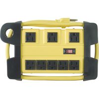 Workshop Power Box, 8 Outlet(s), 6', 15 Amps, 1875 W, 125 V Trail Hammer and Bolt