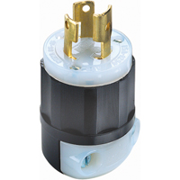 Dispositif verrouillable de qualit&eacute; industrielle, Nylon, 15 A, 125 V, L5-15P Trail Hammer and Bolt
