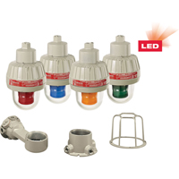 Lumi&egrave;res d'avertissement DEL antid&eacute;flagrantes avec technologie XLT, Continu/Clignotement, Vert Trail Hammer and Bolt