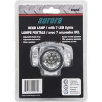 Headlamp, LED, 28 Lumens, 20 Hrs. Run Time, AAA Batteries Trail Hammer and Bolt
