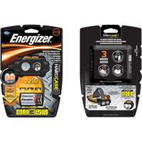 Lampe frontale robuste Hardcase, DEL, 325 lumens, 6,5 hres de fonctionnement, piles AA Trail Hammer and Bolt