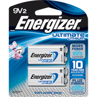 Batteries au lithium, 9 V Trail Hammer and Bolt