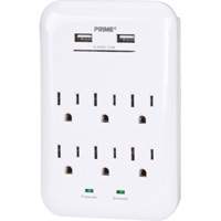 Prime&reg; USB Charger with Surge Protector Trail Hammer and Bolt