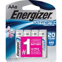 Batteries au lithium Ultimate, AA, 1,5 V Trail Hammer and Bolt