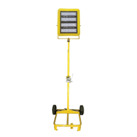 Single-Head Cart with Winch, LED, 200 W, 30000 Lumens, Aluminum Housing Trail Hammer and Bolt